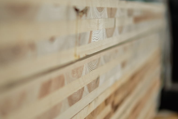 Produkcja domu z CLT