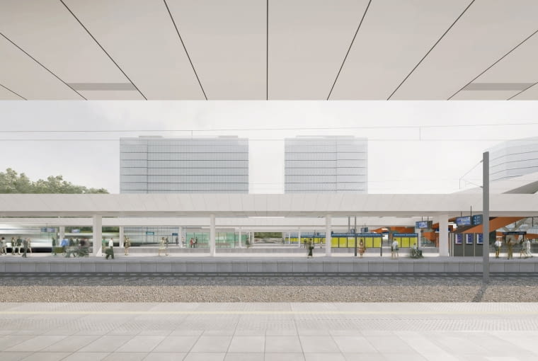 Modernizacja stacji Warszawa Zachodnia. Proj. DWAA Architekci Modernizacja stacji Warszawa Zachodnia. Proj. DWAA Architekci