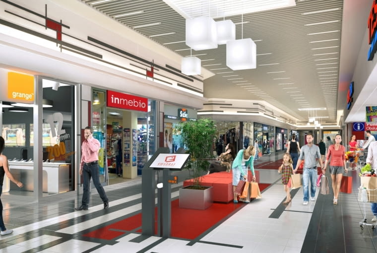 Tak będzie wyglądać park handlowy Kwadrat wizualizacja park handlowy kwadrat galeria