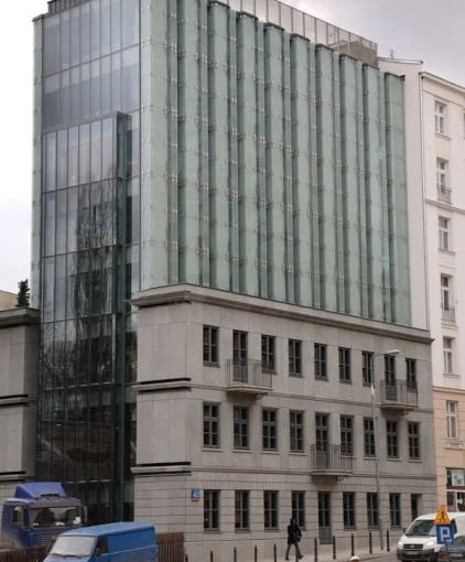 Centrum Chopinowskie w Warszawie Centrum Chopinowskie w Warszawie wzniesione według projektu Bolesława Stelmacha