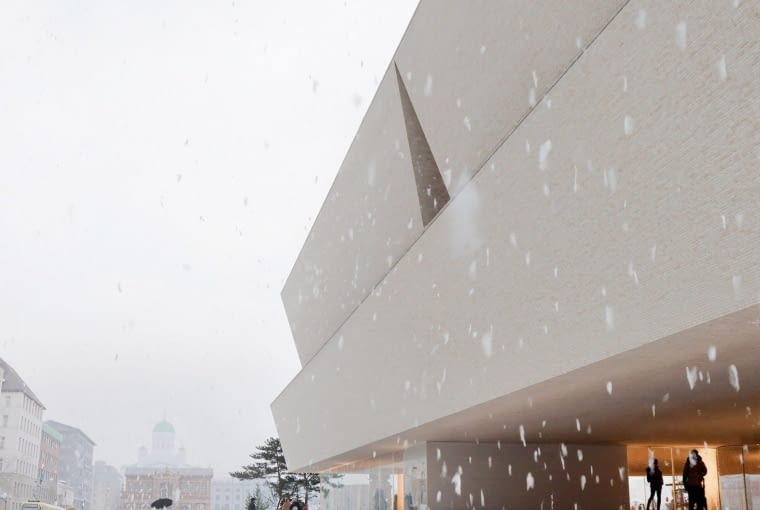 Muzeum Architektury i Wzornictwa w Helsinkach. Proj. JKMM Architects Muzeum Architektury i Wzornictwa w Helsinkach. Proj. JKMM Architects