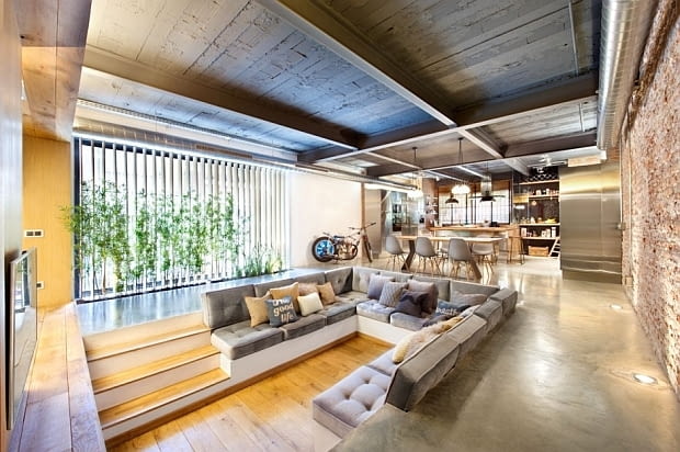 Loft w Terassie - 200 m kw.; proj. Egue & Seta loft, nowoczesny loft, styl industrialny, jak urządzić mieszkanie w stylu loft