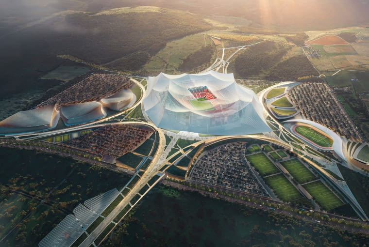 Stadion Grand Stade Hassan II w Maroku Stadion Grand Stade Hassan II w Maroku