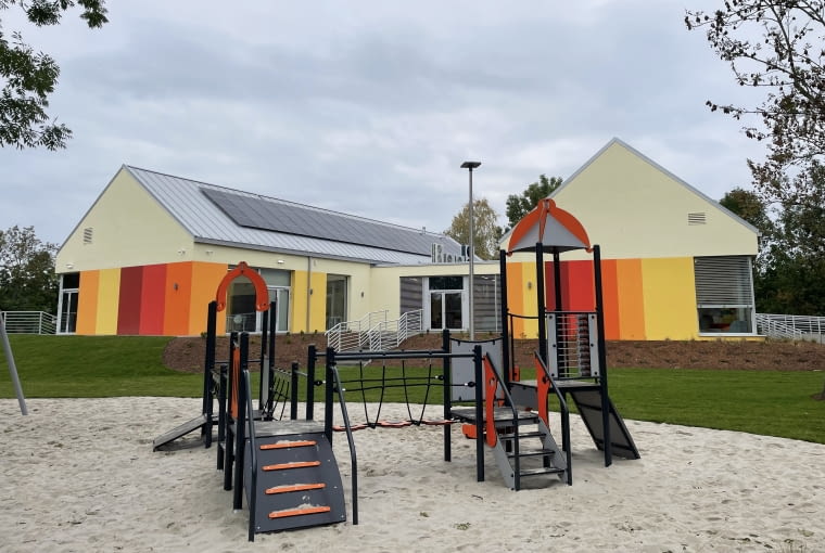 Świetlica Terapeutyczna w Lewinie Brzeskim. Proj. Weronika Muras W² STUDIO PRACOWNIA ARCHITEKTURY Świetlica Terapeutyczna w Lewinie Brzeskim. Proj. Weronika Muras W² STUDIO PRACOWNIA ARCHITEKTURY