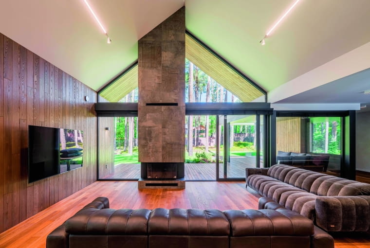 Dom inspirowany lasem Dom inspirowany lasem