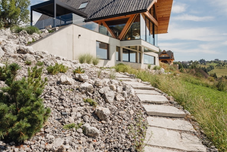 Dom w Gliczarowie. Proj. Karpiel Steindel Architektura