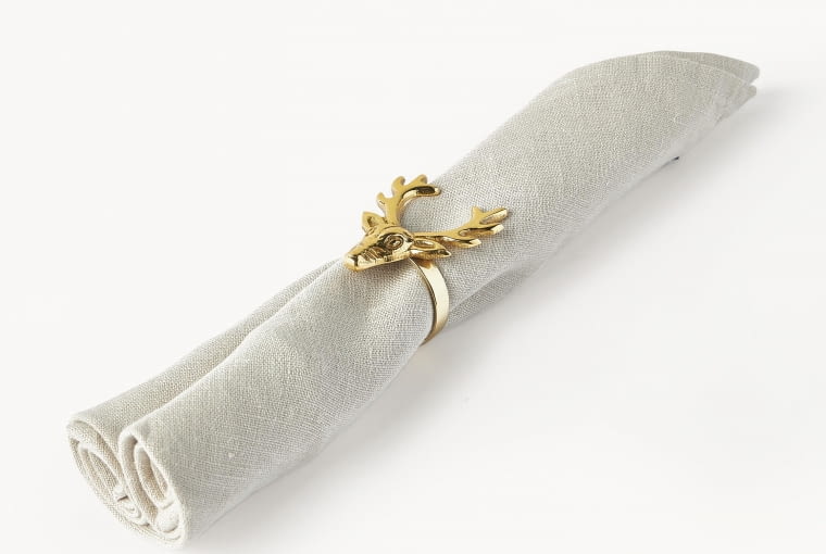 Obrączka na serwetkę Deer, 4 szt., 99,90 zł, Westwing Collection, Westwing.pl Obrączka na serwetkę Deer, 4 szt., 99,90 zł, Westwing Collection, Westwing.pl