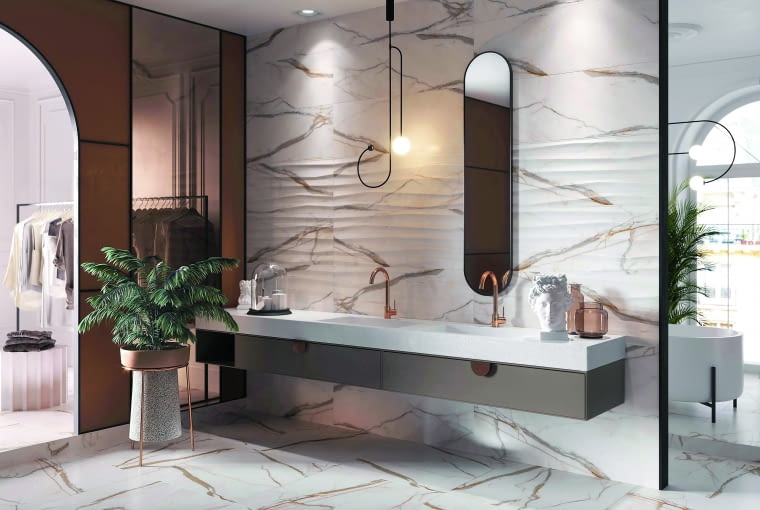 To przykład pięknej kolekcji wykonanej z majestatycznego kamienia, który dzięki wykorzystaniu szkliwa satynowego do złudzenia przypomina naturalny materiał To przykład pięknej kolekcji wykonanej z majestatycznego kamienia, który dzięki wykorzystaniu szkliwa satynowego do złudzenia przypomina naturalny materiał