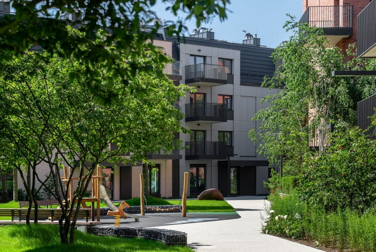 Osiedle Riverview w Gdańsku. Proj.  APA Wojciechowski Osiedle Riverview w Gdańsku. Proj.  APA Wojciechowski