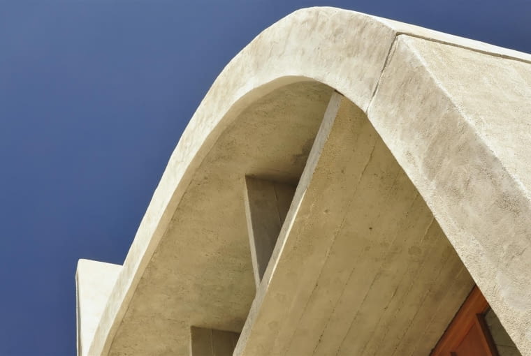 Jednostka Marsylska, proj. Le Corbusier - detal gimnazjum na tarasie dachowym