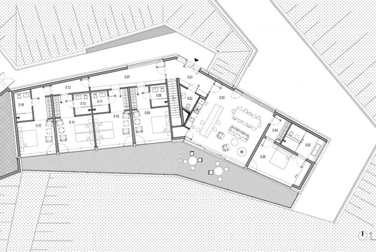 Dom w Bieszczadach - parter. Proj. Medusa Group Dom w Bieszczadach -parter. Proj. Medusa Group