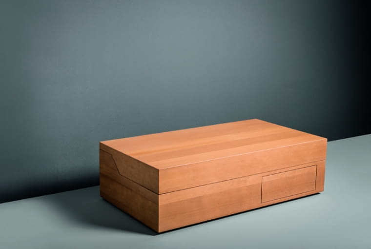 "Hidden" - przenośna łazienka, proj. Giulio Gianturco "Hidden" - przenośna łazienka, proj. Giulio Gianturco