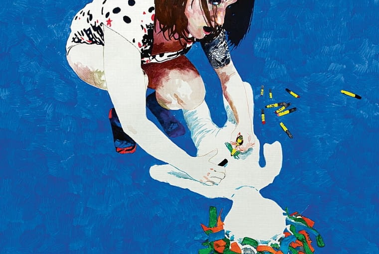 Mona, 140 x 160 cm, olej, płótno, 2007 r. agnieszka sandomierz, obrazy