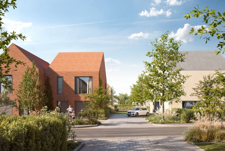 Osiedle Kamykowa na Białołęce. Proj. 77Studio Architektury Osiedle Kamykowa na Białołęce. Proj. 77Studio Architektury