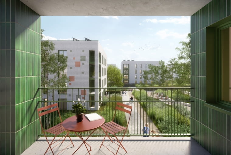 Projekt TBS w Gliwicach - ul. Pszczyńska