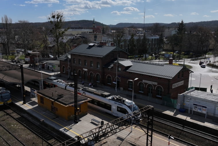 Dworzec w Wejherowie po remoncie