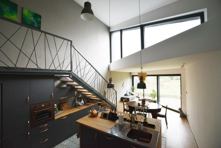 Przebudowa i rozudowa domu kostki w Tarnowskich Górach. Proj. Inostudio