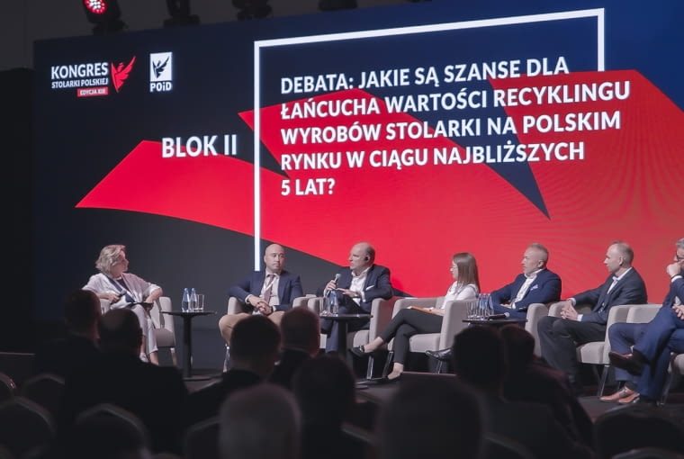 XIII Kongres Stolarki Polskiej debata-recykling stolarki