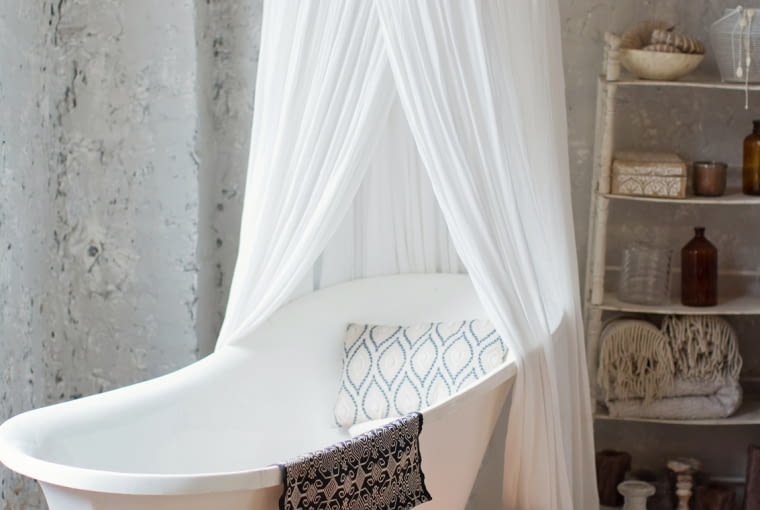 Łazienka boho Łazienka boho