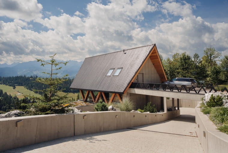 Dom w Gliczarowie. Proj. Karpiel Steindel Architektura