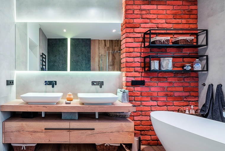 Na taką aranżację warto się zdecydować, jeśli zależy nam na efektownym akcencie wizualnym w pomieszczeniu Na taką aranżację warto się zdecydować, jeśli zależy nam na efektownym akcencie wizualnym w pomieszczeniu