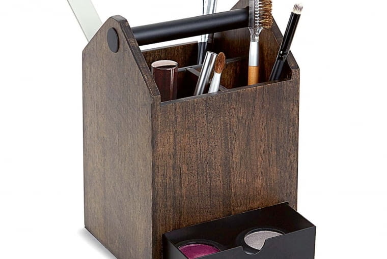 Organizer TOTO, drewno i metal, wys. 19 cm, 149 zł, CzerwonaMaszyna.pl