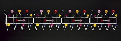 wieszak Hang It All; projekt: Ray i Charles Eames wieszak Hang It All; projekt: Ray i Charles Eames