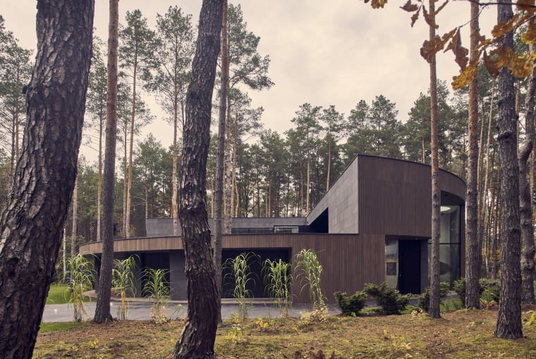 Circle Wood House. Proj. Mobius Architekci Circle Wood House. Proj. Mobius Architekci