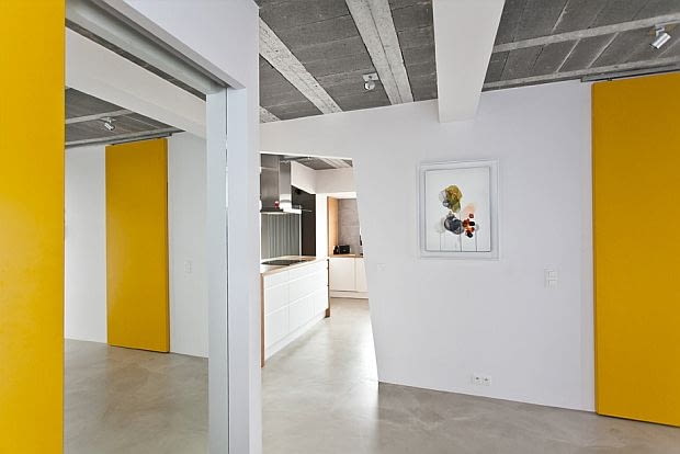 Beam&Block House w Poznaniu; proj. mode:lina nowoczesny dom, minimalistyczne wnętrza, dom w betonie