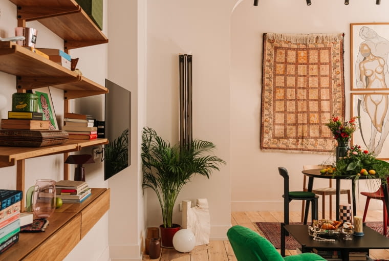 Mieszkanie w Łodzi. Proj. Hanna Pietras