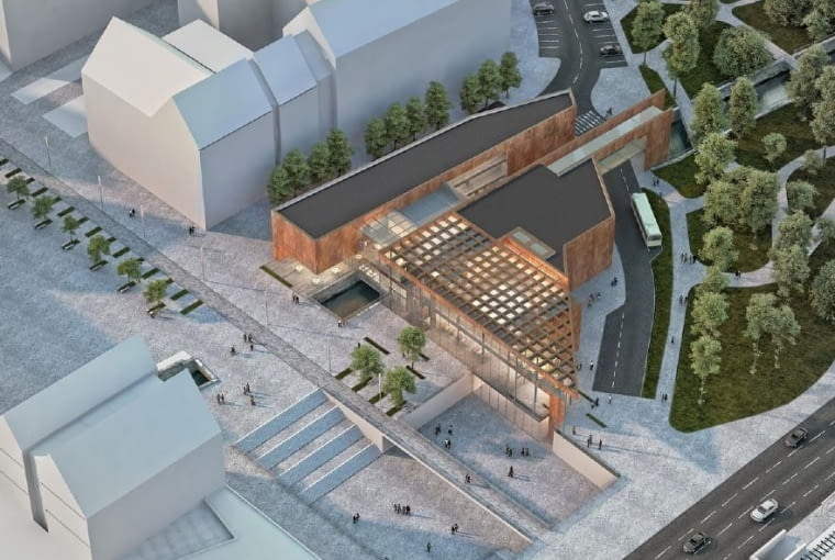 Projekt Centrum Dziedzictwa Historycznego Miasta Gdańska pracowni Kwadrat Projekt Centrum Dziedzictwa Historycznego Miasta Gdańska pracowni Kwadrat