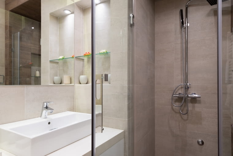 Wąska łazienka Wąska łazienka