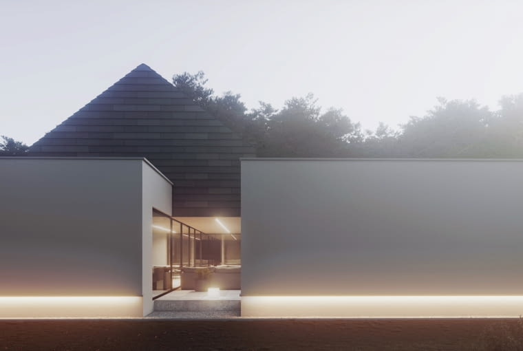 Dom Skryty pod Krakowem. Proj. todos.architekci Dom Skryty pod Krakowem. Proj. todos.architekci