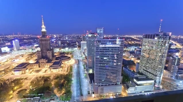 Warsaw 24H timelapse Warsaw 24H timelapse