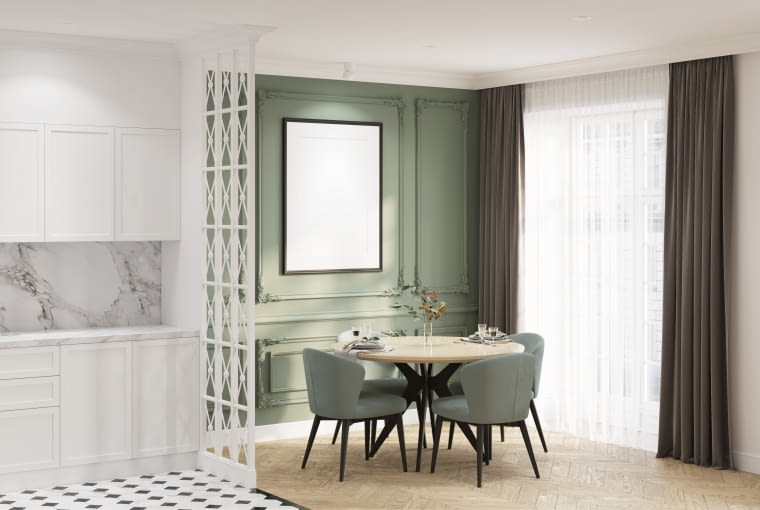 Ścianka drewniana działowa