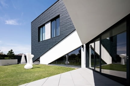 Dom na planie trapezu