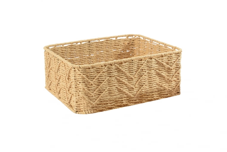 Kosz pleciony ze sznurka 39x29x15 cm 74,90 zl Kosz pleciony ze sznurka 39x29x15 cm 74,90 zl