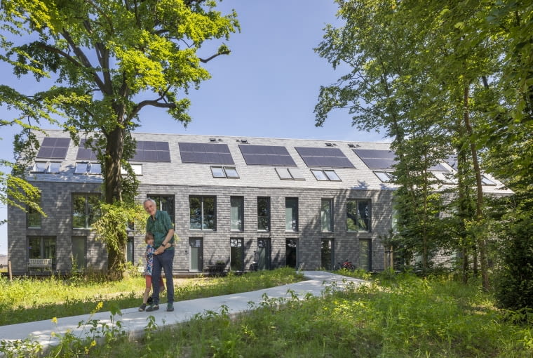 Buitenplaats Koningsweg - domy projektu MVRDV Buitenplaats Koningsweg - domy projektu MVRDV