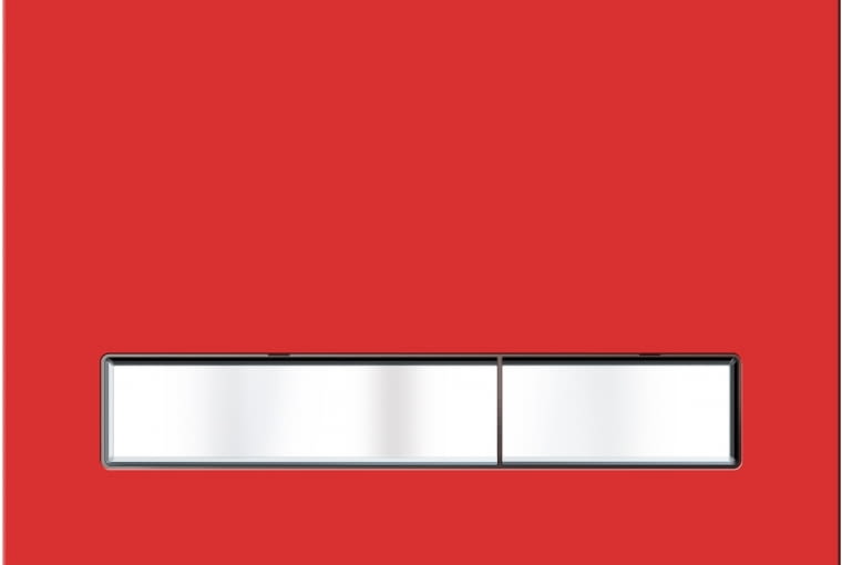 Toaleta, przycisk spłukujący