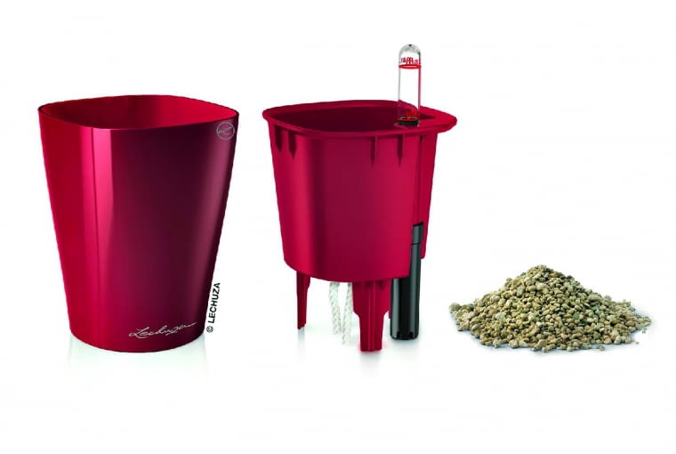 Doniczki Lechuza samopodlewające i do hydroponiki, z tworzywa, śr. 10 cm, ok. 45 zł, Decomania.