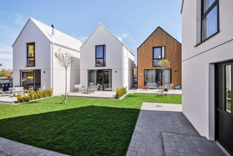 Domki letniskowe w Jastrzębiej górze. Proj. Piotr Kowalczyk Domki letniskowe w Jastrzębiej górze. Proj. Piotr Kowalczyk