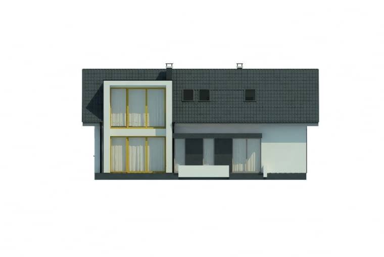 Elewacja tylna Elewacja tylna