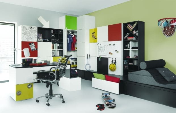 Pokój nastolatka Young Users for Vox, meble, kolekcja, VOX