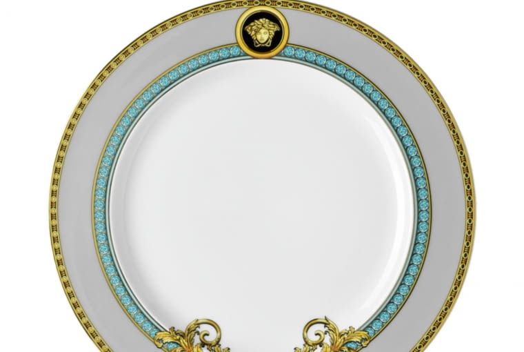 Talerz 22 cm Versace Prestige Gala Bleu