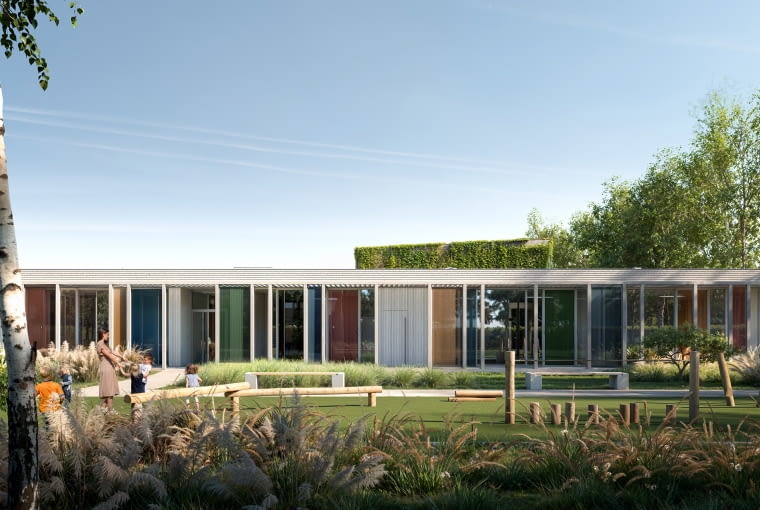 Przedszkole w Nowej Woli. Proj. 77Studio architektury