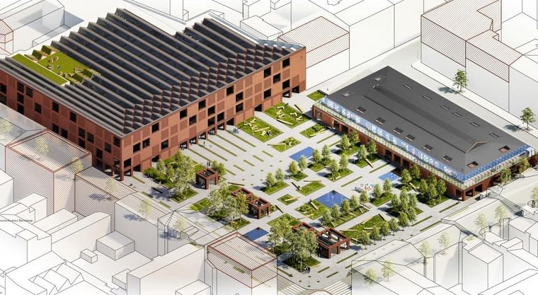 Konkurs "Zielony Rynek" - wyróżniona praca Przemysława Sobieckiego i Mai Wrońskiej