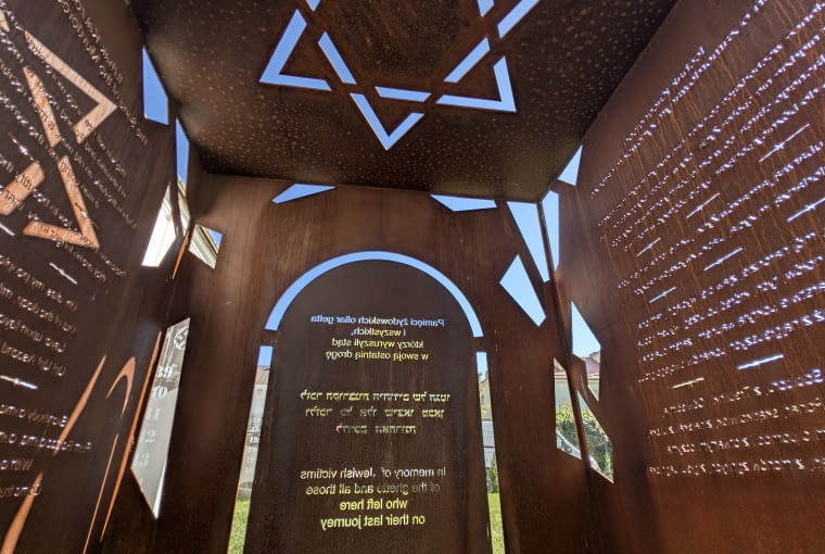 Kubik - upamiętnienie getta we Włodawie