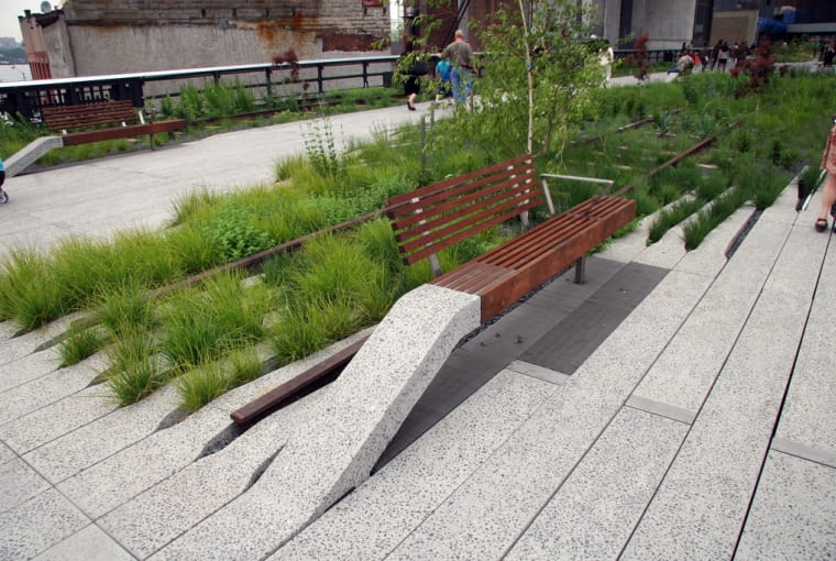 Park High Line w Nowym Jorku Park High Line w Nowym Jorku