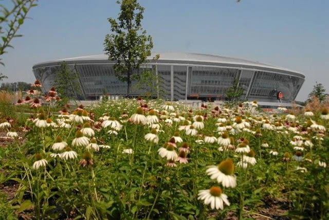 Stadiony na Euro 2012 Ukraina: Stadion w Doniecku Stadiony na Euro 2012 Ukraina: Stadion w Doniecku