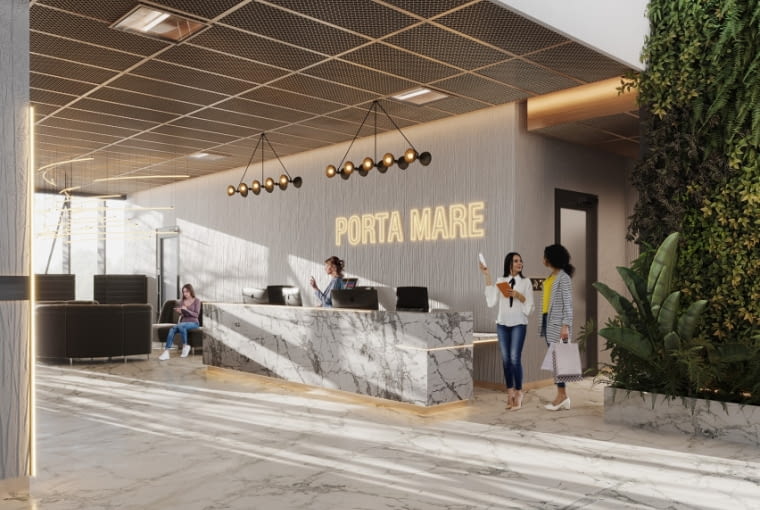 Porta Mare w Elblągu. Proj. Pas Projekt